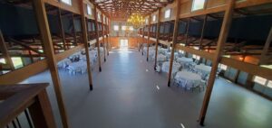 Spacious wedding reception venue